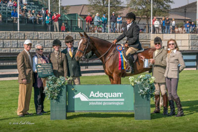 Anita and Rickie win the TIEC Field Hunter